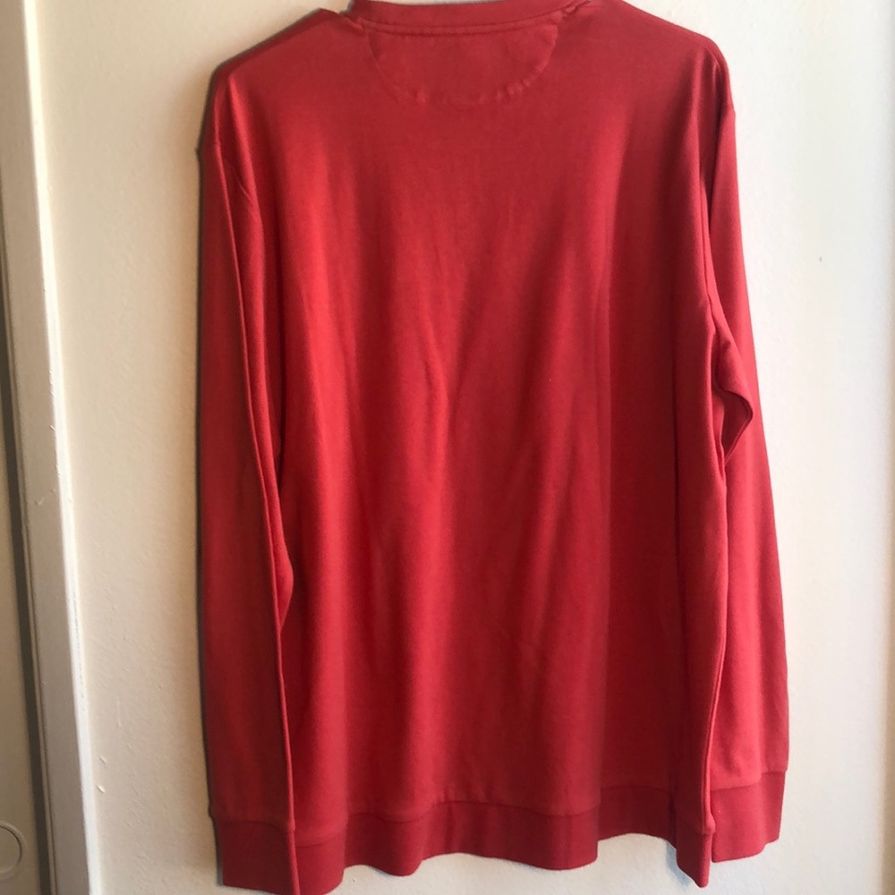 NWT Freedom foundry pullover orange/red men’s L - Picture 5 of 5